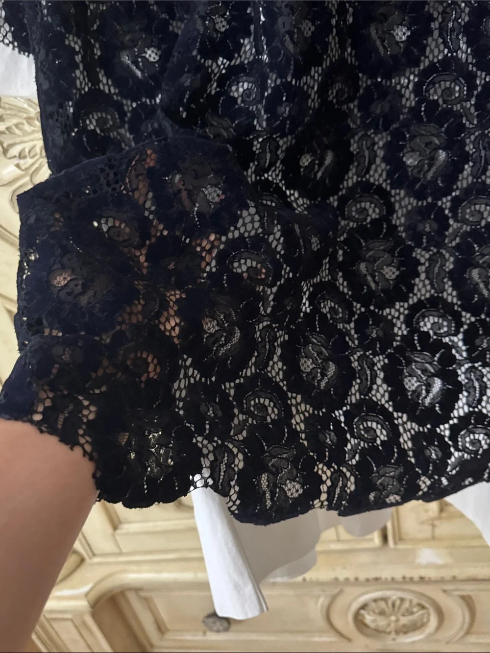 Tory Burch Adelaide Lace Dress Runway Fall season -Sizes: Medium Org. $798.00